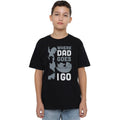 Black - Front - Star Wars Boys Where Dad Goes I Go T-Shirt