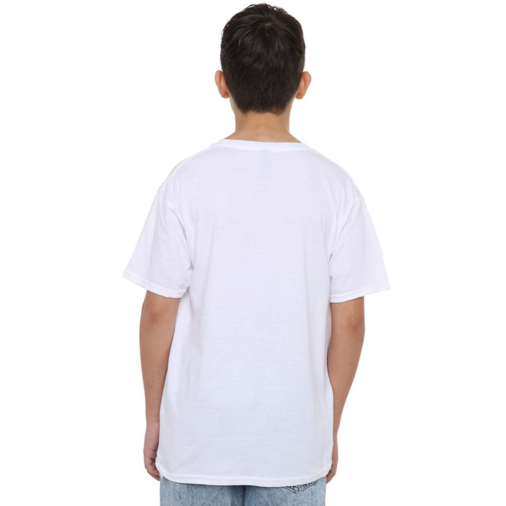 White - Side - Star Wars Boys Young Padawan Lightsaber T-Shirt