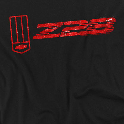 Black - Side - Chevrolet Unisex Adult The Z28 T-Shirt