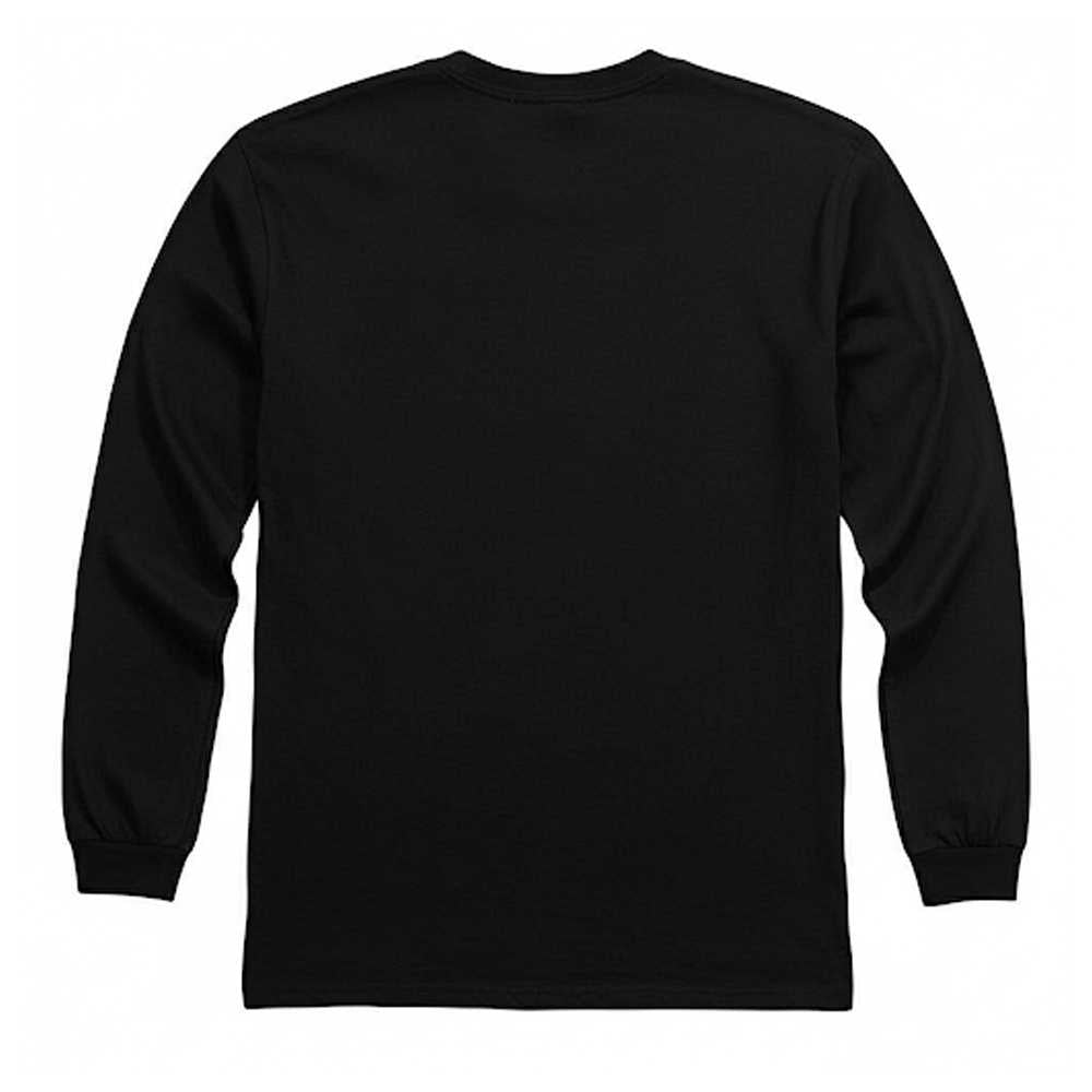 Black - Back - Pontiac Unisex Adult Turbo Bird Long-Sleeved T-Shirt