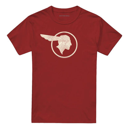 Cardinal - Front - Pontiac Unisex Adult Old Chief Logo T-Shirt
