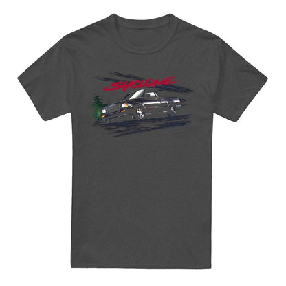 Charcoal - Front - GMC Unisex Adult Syclone Heather T-Shirt