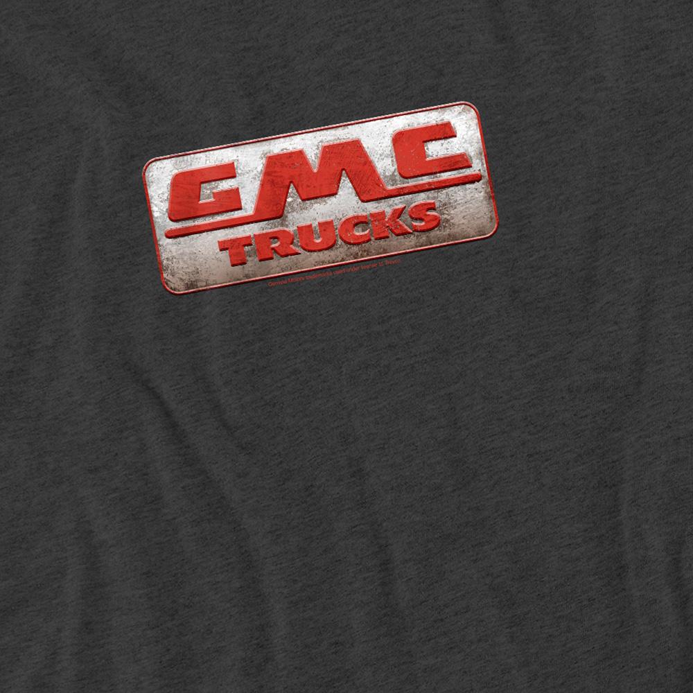 Charcoal - Side - GMC Unisex Adult Heather T-Shirt