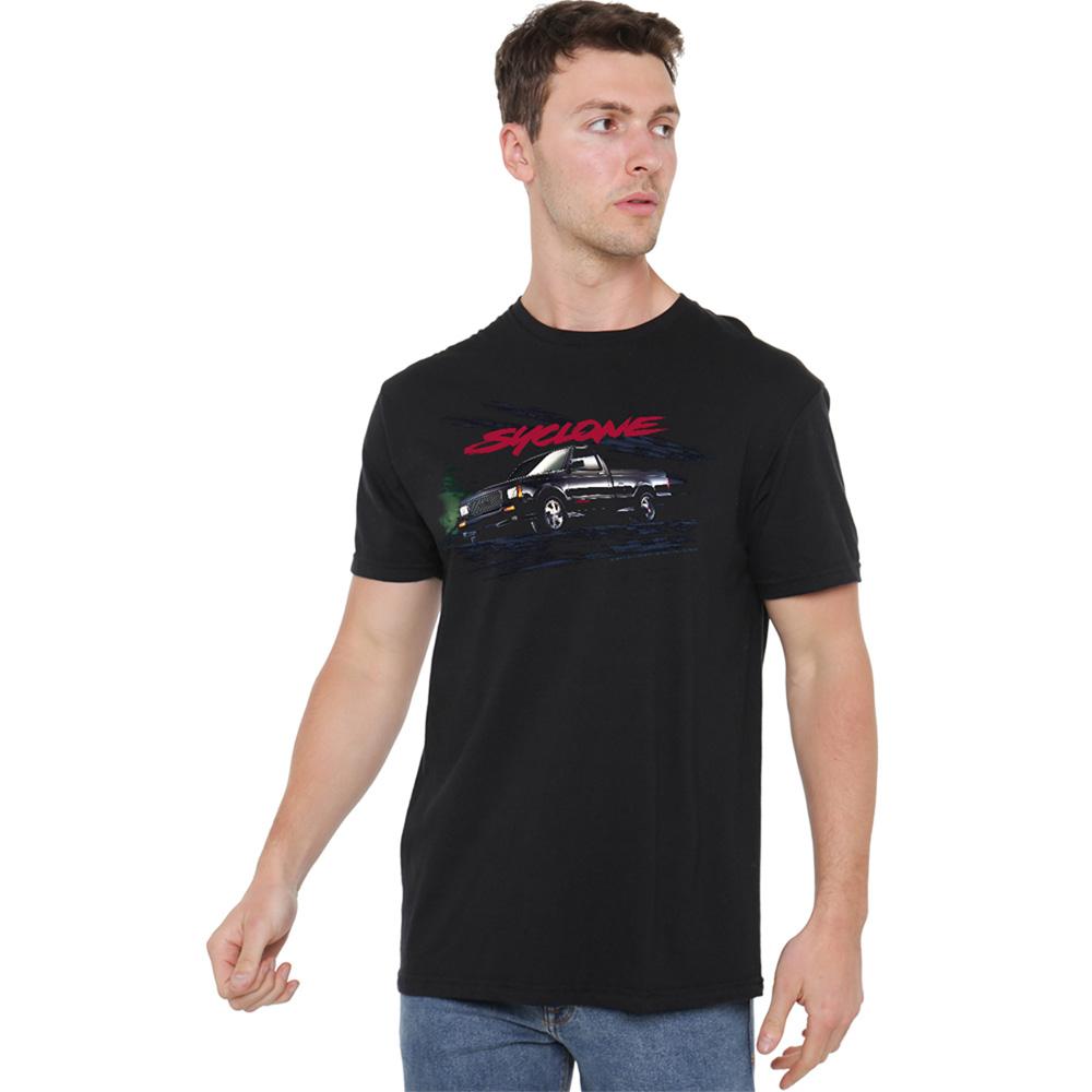Black - Back - GMC Unisex Adult Syclone T-Shirt