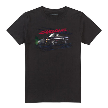 Black - Front - GMC Unisex Adult Syclone T-Shirt