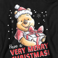 Athletic Heather - Back - Winnie the Pooh Childrens-Kids Have A Very Merry Christmas! Heather Hoodie