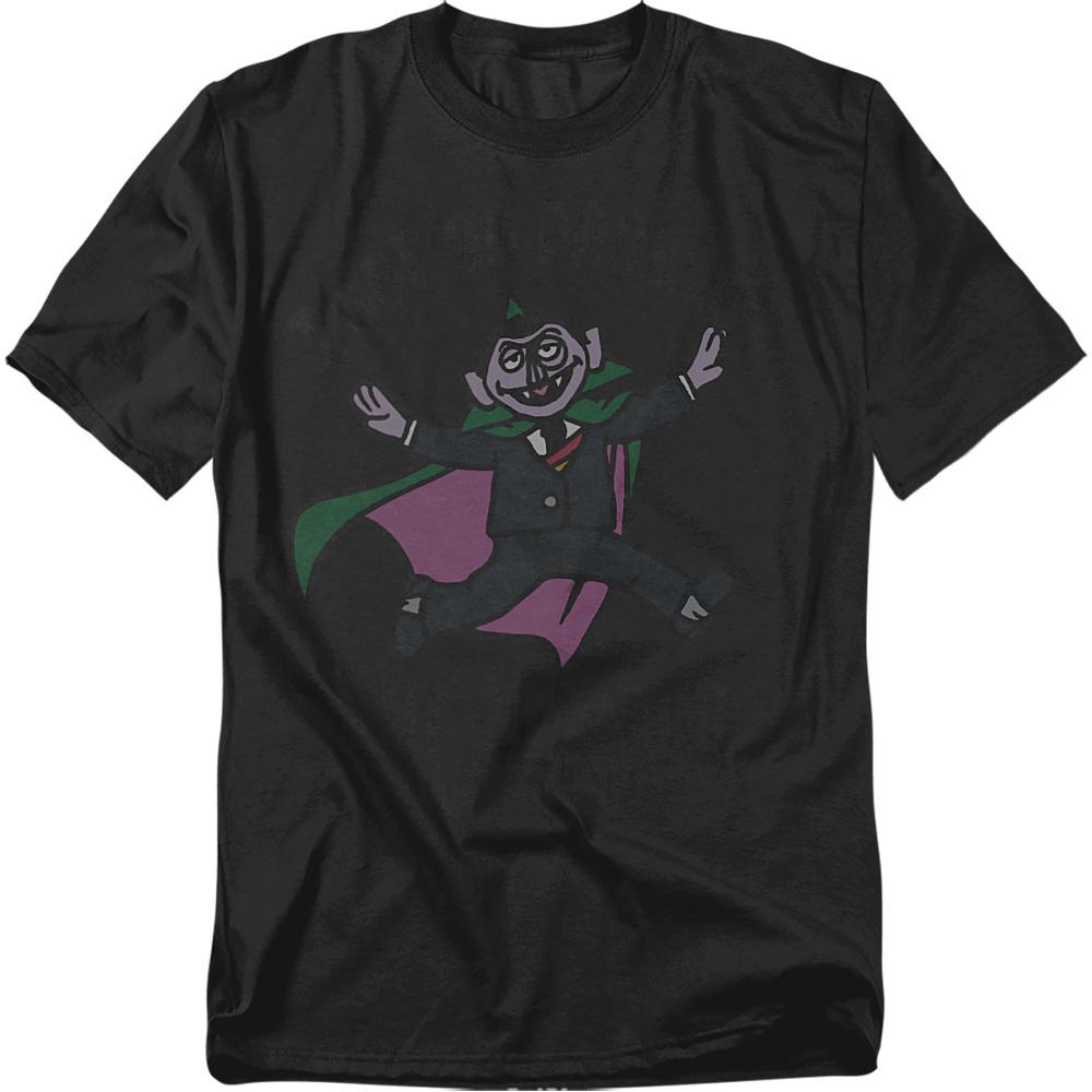 Black - Front - Sesame Street Unisex Adult Problems T-Shirt