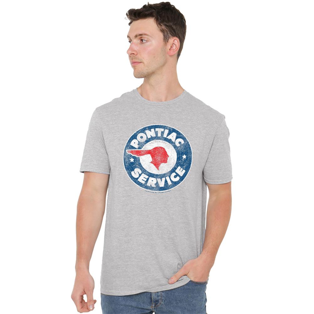 Athletic Heather - Lifestyle - Pontiac Unisex Adult Service Vintage T-Shirt