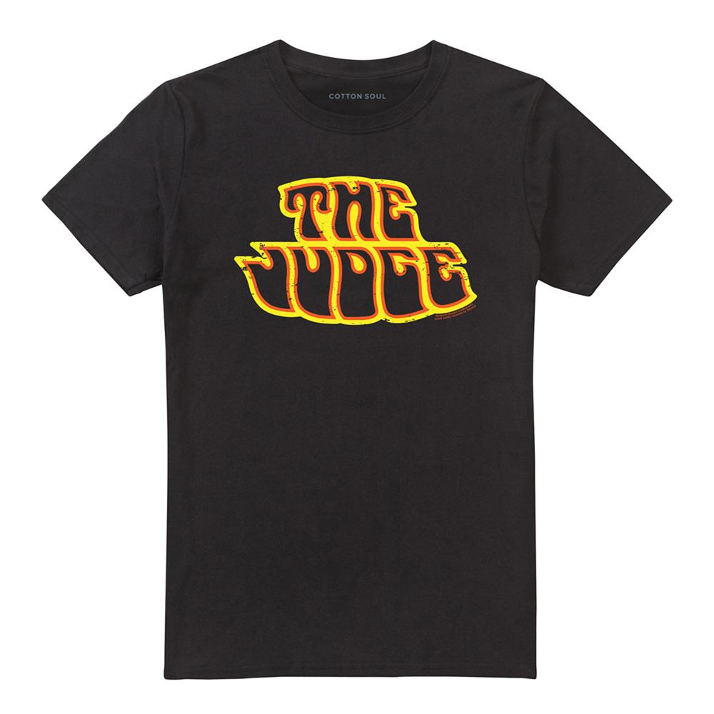 Black - Front - Pontiac Unisex Adult Judge Logo T-Shirt