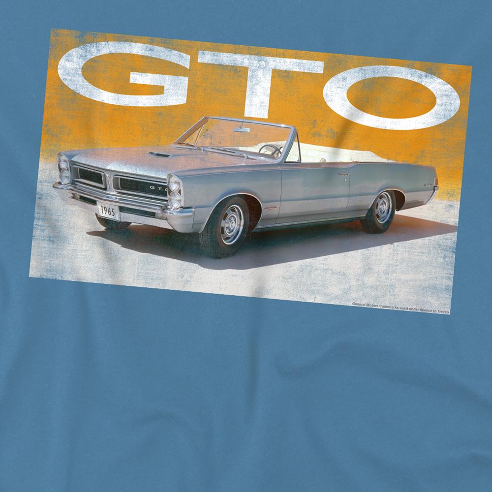 Carolina Blue - Side - Pontiac Unisex Adult GTO T-Shirt