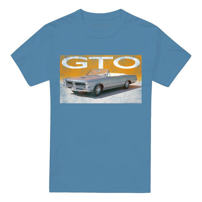 Carolina Blue - Front - Pontiac Unisex Adult GTO T-Shirt