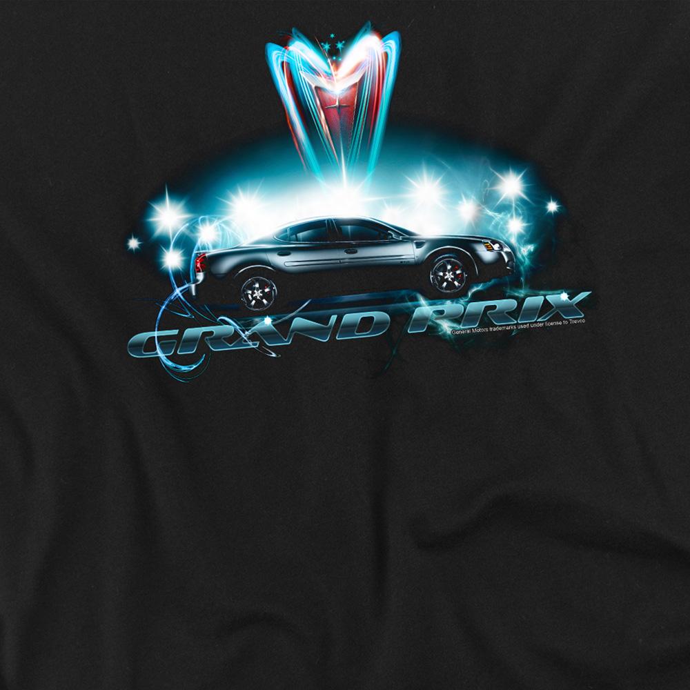 Black - Side - Pontiac Unisex Adult Grand Prix T-Shirt