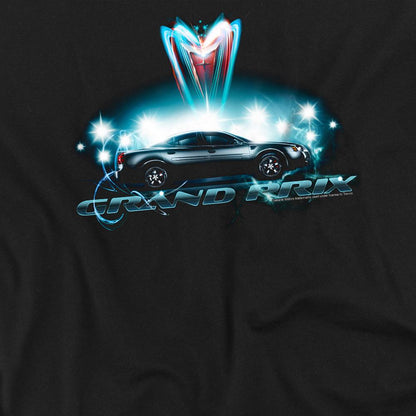 Black - Side - Pontiac Unisex Adult Grand Prix T-Shirt