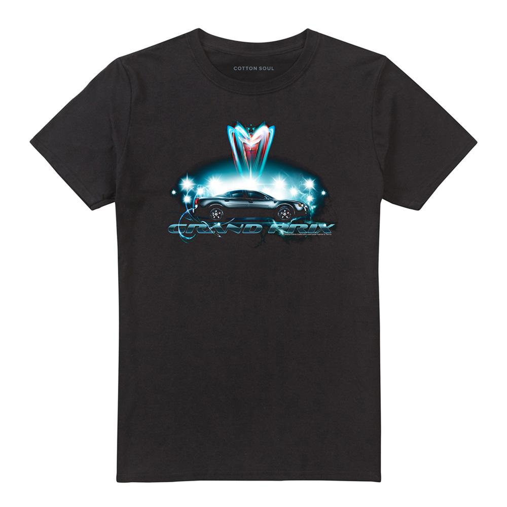 Black - Front - Pontiac Unisex Adult Grand Prix T-Shirt