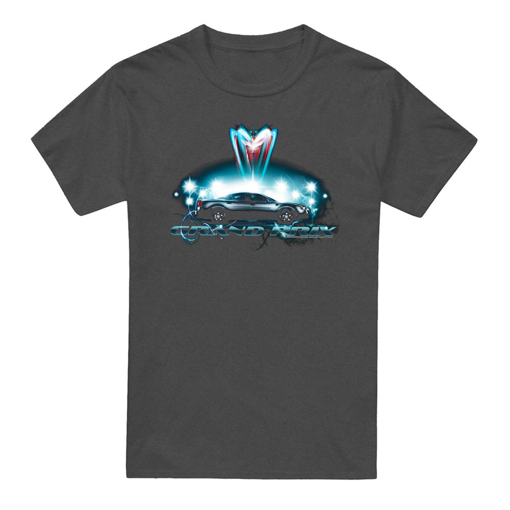 Charcoal - Front - Pontiac Unisex Adult Grand Prix T-Shirt