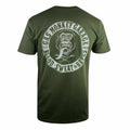 Military Green - Back - Gas Monkey Garage Mens Emblem T-Shirt