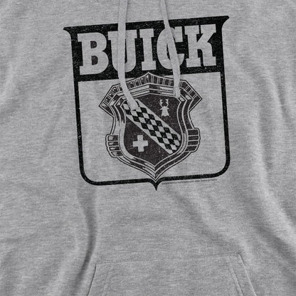 Athletic Heather - Side - Buick Unisex Adult 1946 Emblem Hoodie