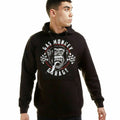 Black - Side - Gas Monkey Garage Mens Flag Hoodie