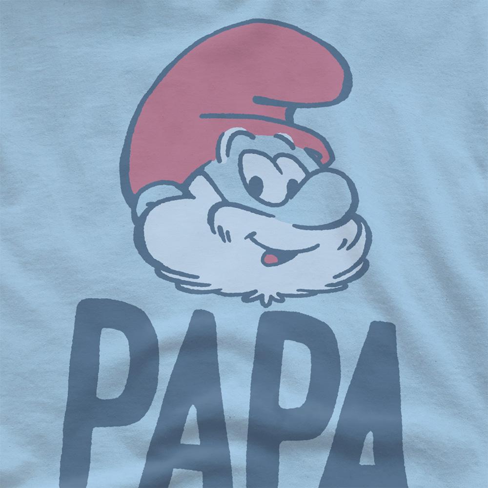Light Blue - Lifestyle - The Smurfs Unisex Adult Papa Smurf T-Shirt