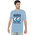 Light Blue - Side - The Smurfs Unisex Adult Anniversary T-Shirt