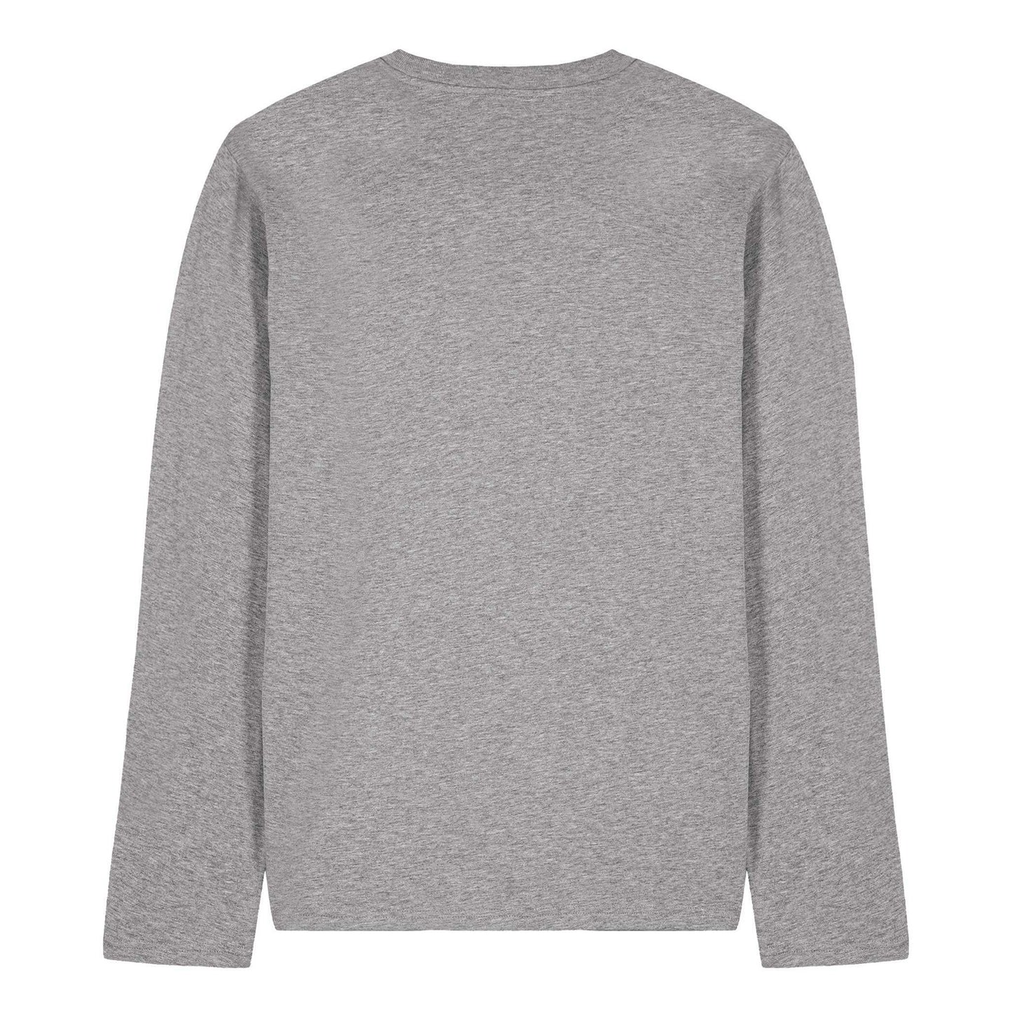 Athletic Heather - Back - The Smurfs Mens Papa Smurf Long-Sleeved T-Shirt