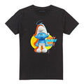Black - Front - The Smurfs Unisex Adult Don´t Smurf with Me Grouchy Smurf T-Shirt