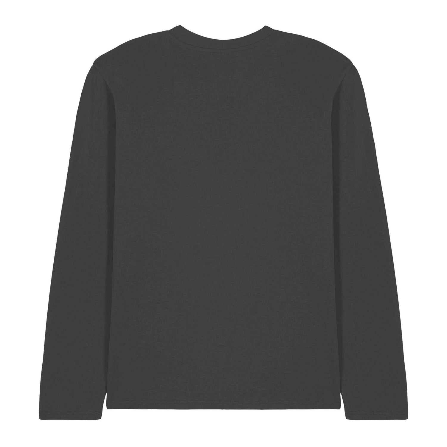 Charcoal - Back - The Smurfs Unisex Adult Who´S Your Papa Smurf Long-Sleeved T-Shirt