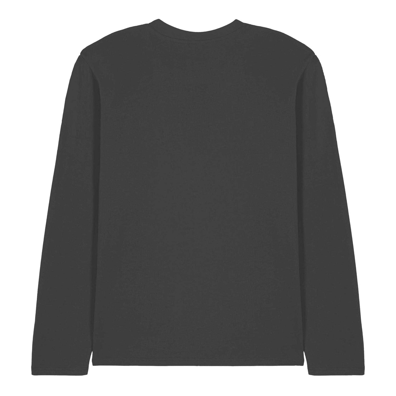 Charcoal - Back - Sesame Street Unisex Adult More Cookies Long-Sleeved T-Shirt