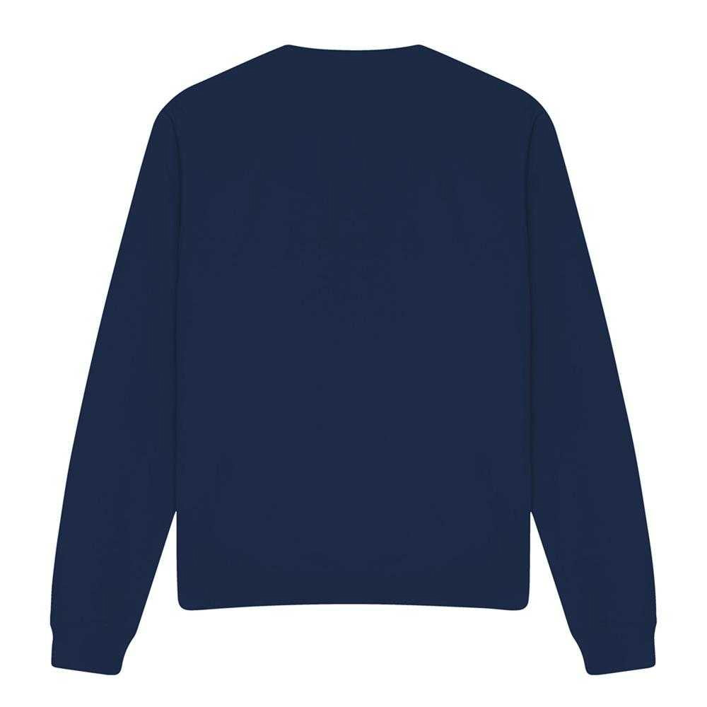 Navy - Back - Peppa Pig Unisex Adult Best Daddy Pig In The Universe Sweatshirt