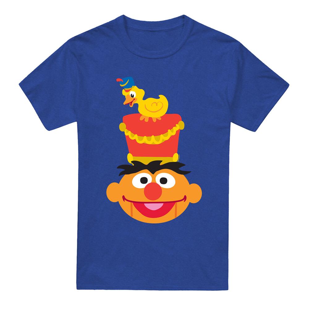 Royal Blue - Front - Sesame Street Unisex Adult Count von Count Nutcracker T-Shirt