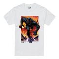 White - Front - Black Panther Mens Explosion T-Shirt