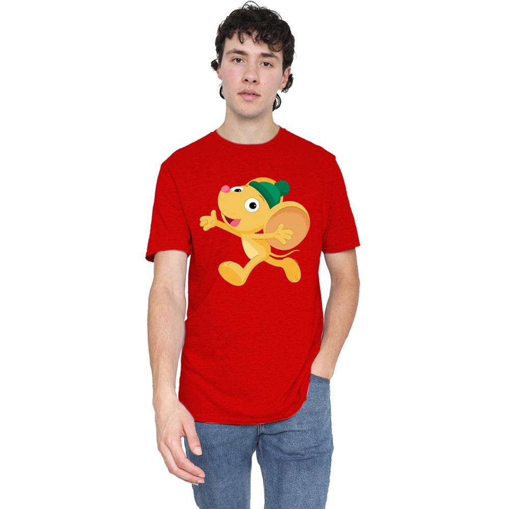 Royal Blue - Lifestyle - Sesame Street Unisex Adult Elmo Nutcracker Christmas T-Shirt