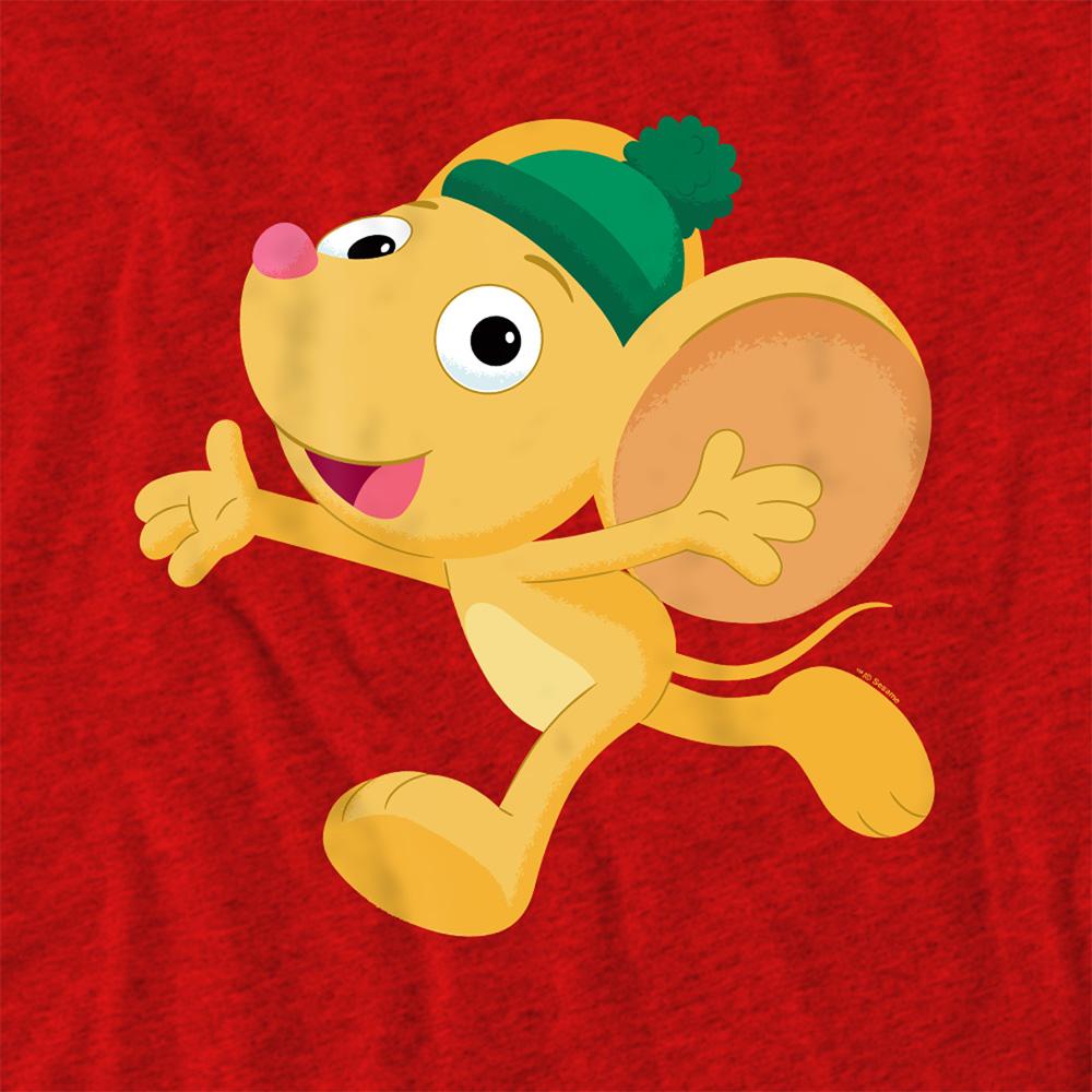 Royal Blue - Pack Shot - Sesame Street Unisex Adult Elmo Nutcracker Christmas T-Shirt