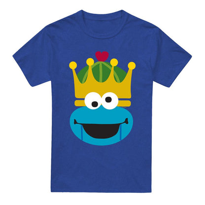 Royal Blue - Front - Sesame Street Unisex Adult Ernie Nutcracker Christmas T-Shirt
