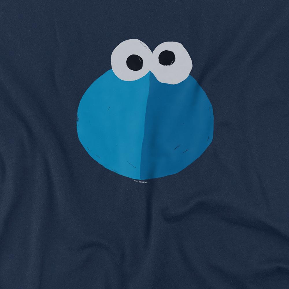 Navy - Pack Shot - Sesame Street Unisex Adult Grover T-Shirt