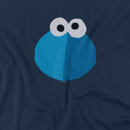 Navy - Pack Shot - Sesame Street Unisex Adult Grover T-Shirt