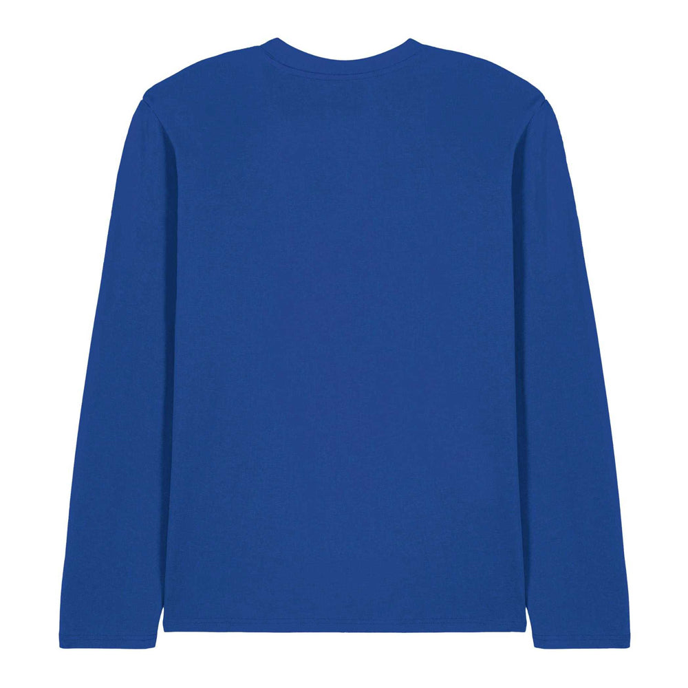 Royal Blue - Back - Sesame Street Unisex Adult Touch Cookie Long-Sleeved T-Shirt