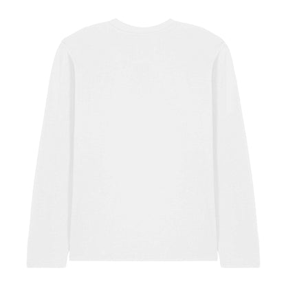 White - Back - Sesame Street Unisex Adult Existential Elmo Long-Sleeved T-Shirt