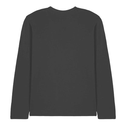 Charcoal - Back - Sesame Street Unisex Adult He´s A Rock Long-Sleeved T-Shirt