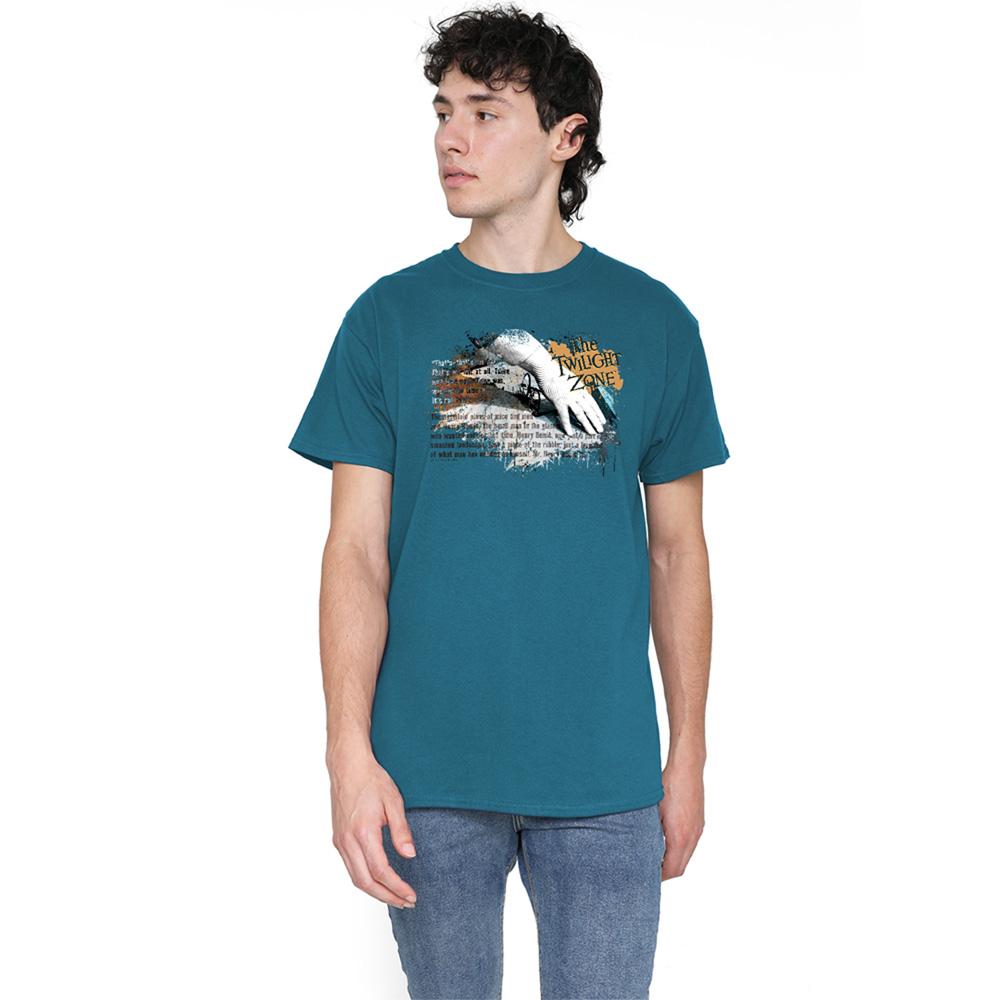 Slate - Side - The Twilight Zone Unisex Adult Henry Bemis T-Shirt