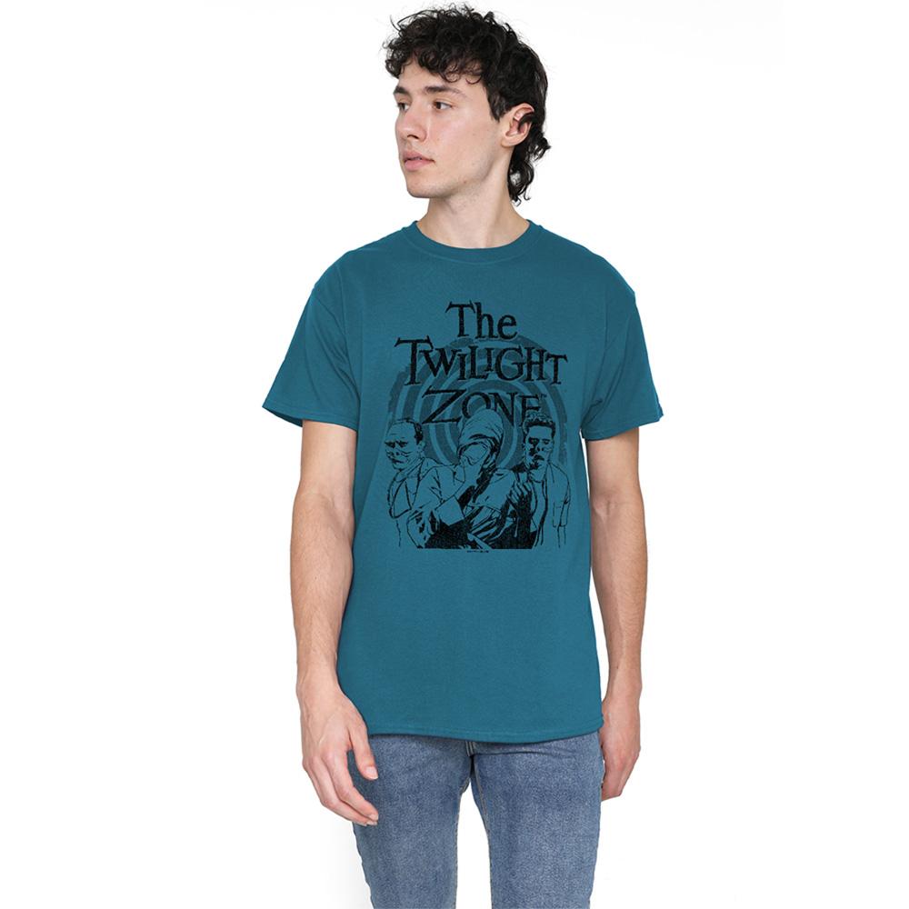 Slate - Side - The Twilight Zone Unisex Adult Beholder T-Shirt