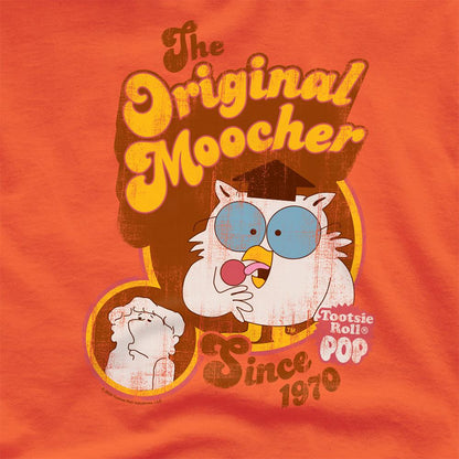 Orange - Side - Tootsie Roll Unisex Adult Original Moocher T-Shirt