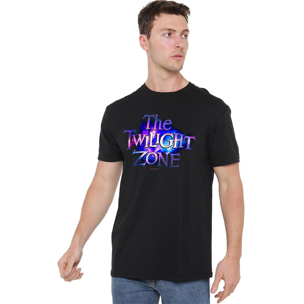 Black - Lifestyle - The Twilight Zone Unisex Adult Twilight Galaxy T-Shirt