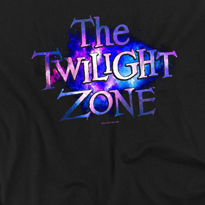 Black - Side - The Twilight Zone Unisex Adult Twilight Galaxy T-Shirt