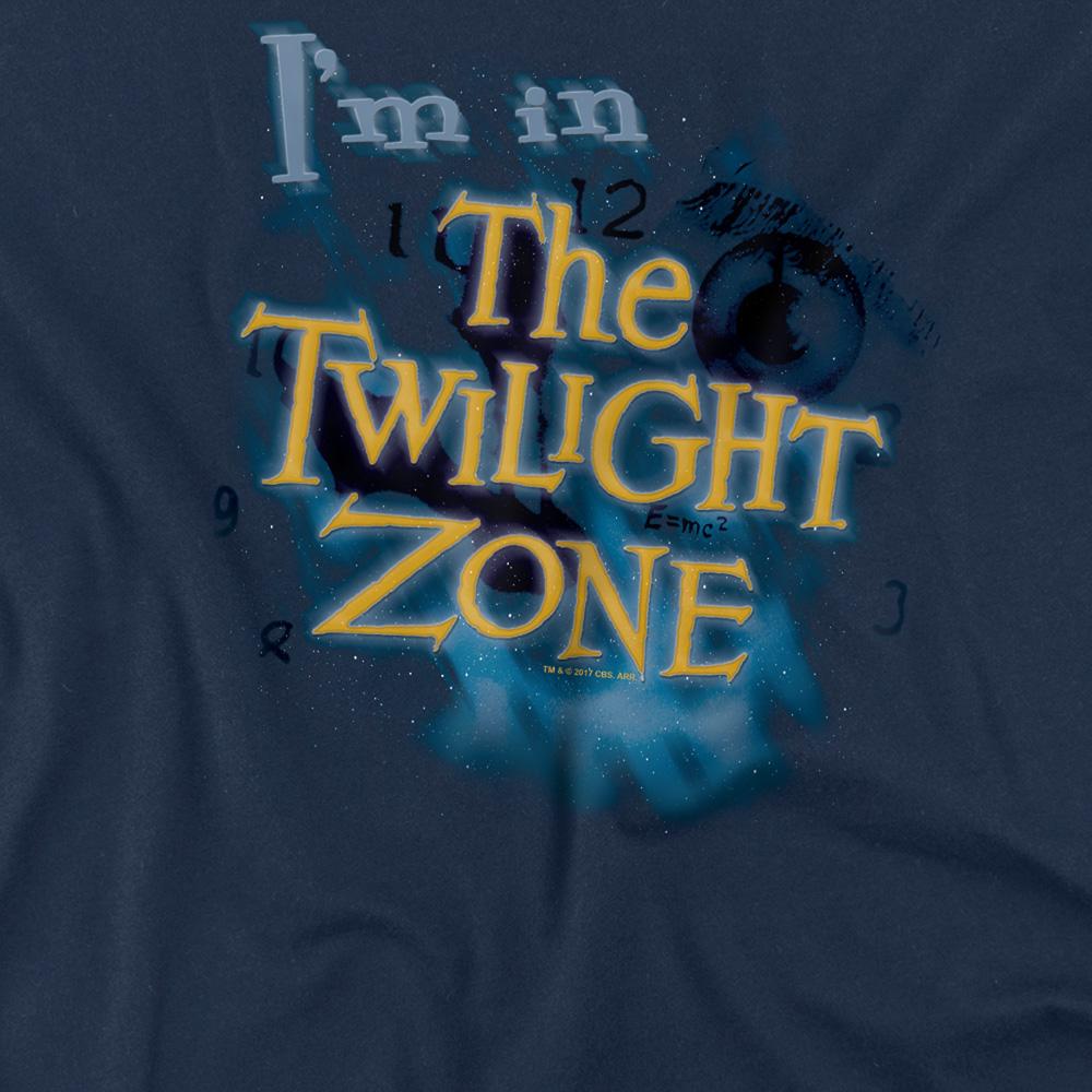 Navy - Side - The Twilight Zone Unisex Adult Im In The Twilight Zone T-Shirt
