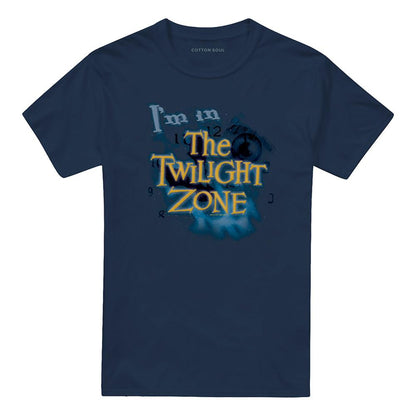 Navy - Front - The Twilight Zone Unisex Adult Im In The Twilight Zone T-Shirt