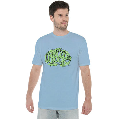 Light Blue - Lifestyle - Fraggle Rock Unisex Adult Vace Logo T-Shirt