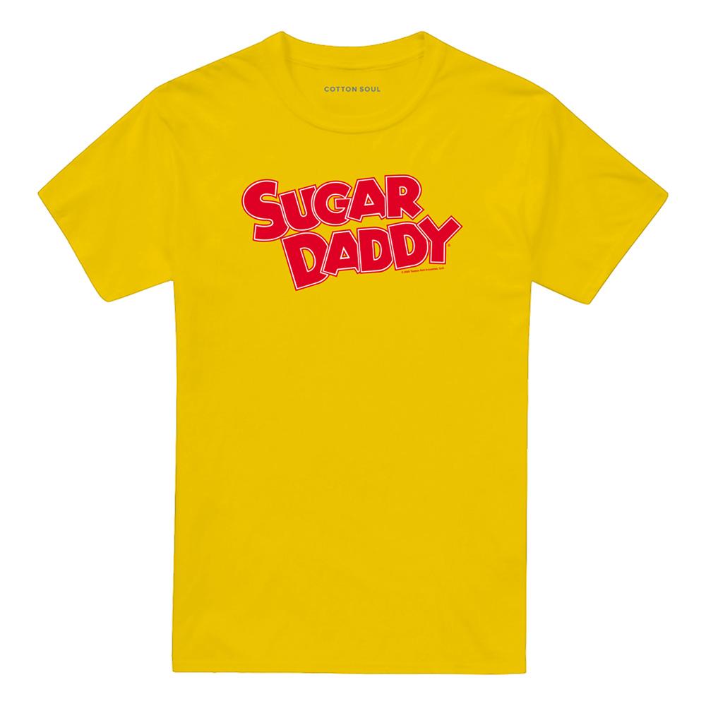 Yellow - Front - Tootsie Roll Unisex Adult Sugar Daddy T-Shirt