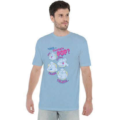 Light Blue - Lifestyle - Tootsie Roll Unisex Adult Three T-Shirt