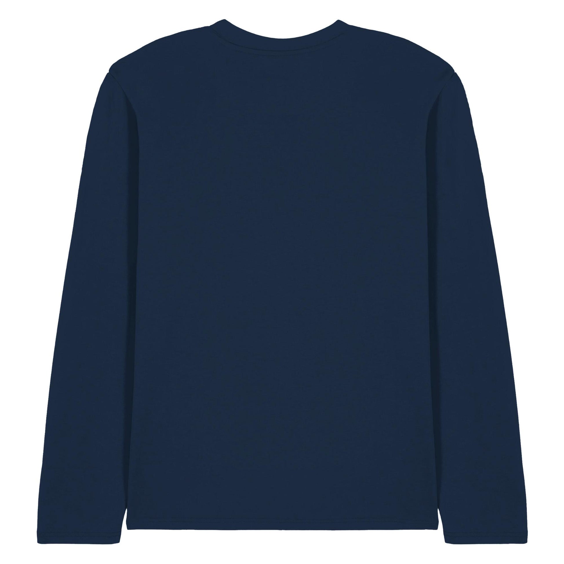 Navy - Back - Peppa Pig Unisex Adult Roarsome Grandpa Pig Long-Sleeved T-Shirt